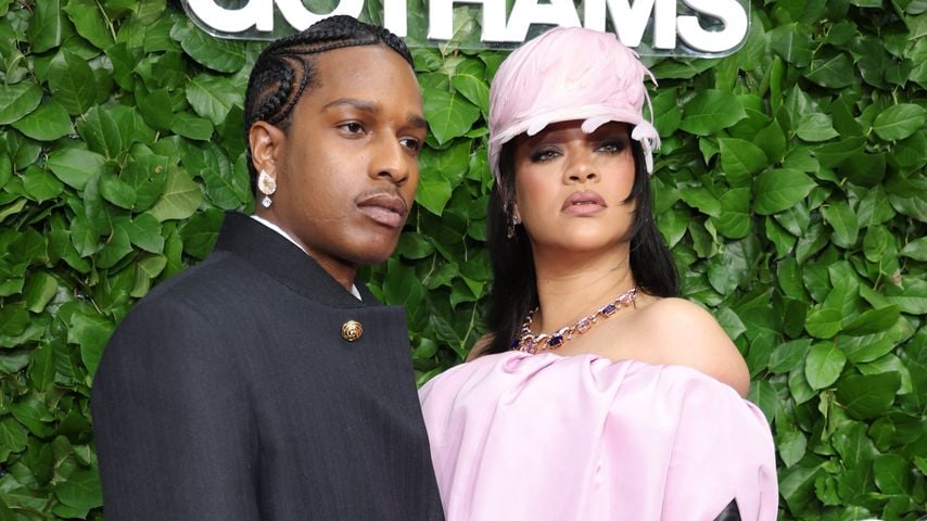 Rihanna und ihr A$AP Rocky legen eleganten Paar-Auftritt hin
