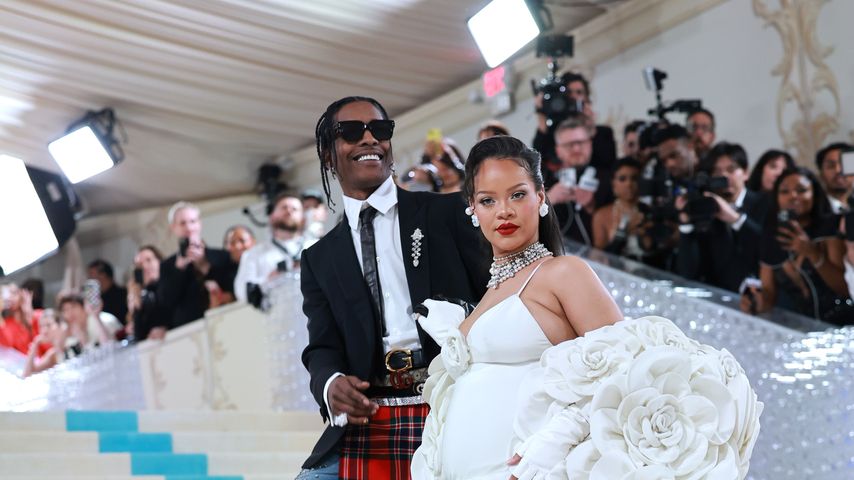 A$AP Rocky und Rihanna bei der Met Gala 2023