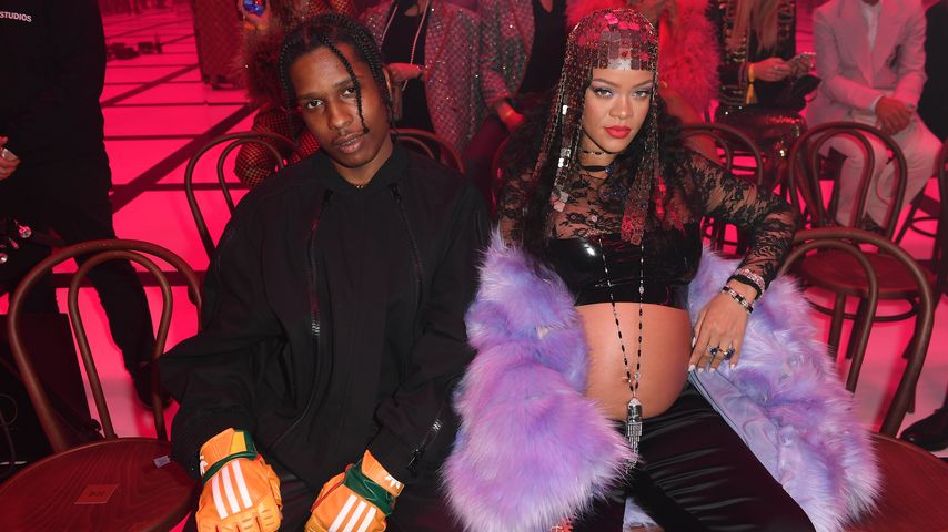 A$AP Rocky und Rihanna im Februar 2022