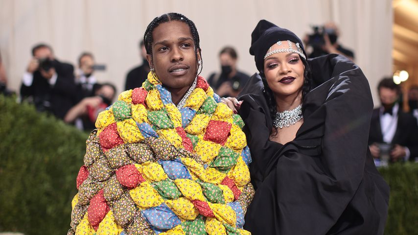 A$AP Rocky und Rihanna bei der Met Gala im Septmeber 2021