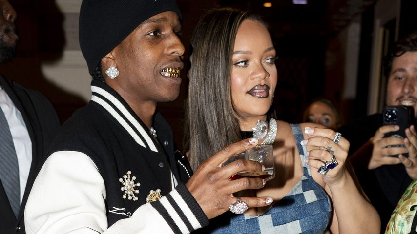 A$AP Rocky und Rihanna in Paris im Juni 2023