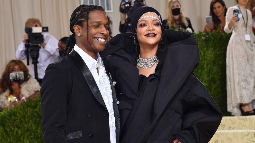 A$AP Rocky und Rihanna im September 2021 in New York