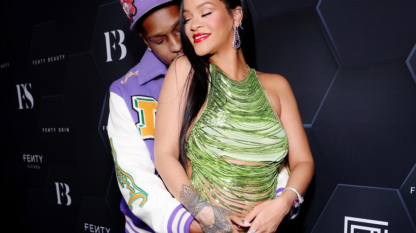 A$AP Rocky und Rihanna im Februar 2022 in Los Angeles