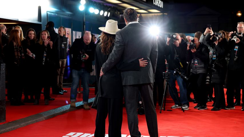Adria Arjona und Jason Momoa bei der Premiere zu "Black Bag" in London