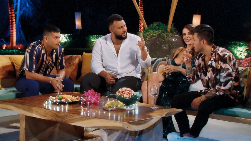 Adrian, Baro, Jennifer und Thomas bei "Die Bachelorette"