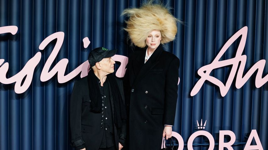 Gwendoline Christie mit dem Frisuren-Statement des Abends