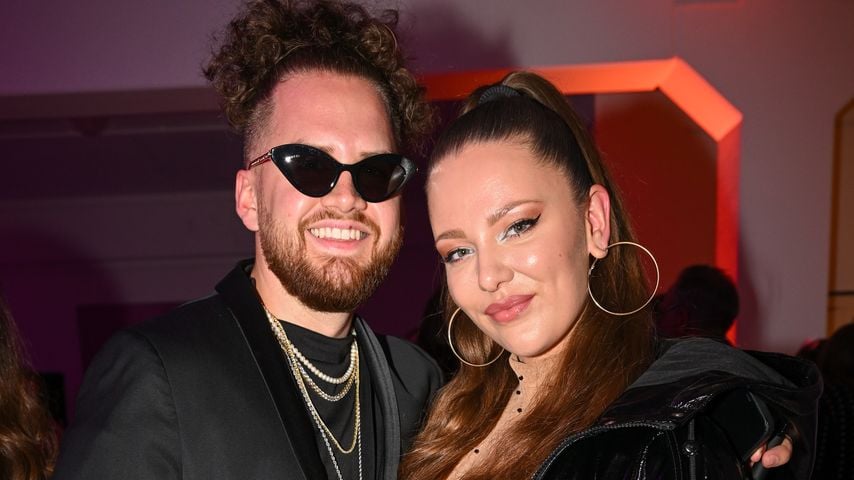 Adrian Louis und Joelina Drews im September 2022