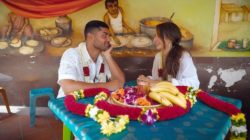 Adrian und Bachelorette Jenny beim Dreamdate