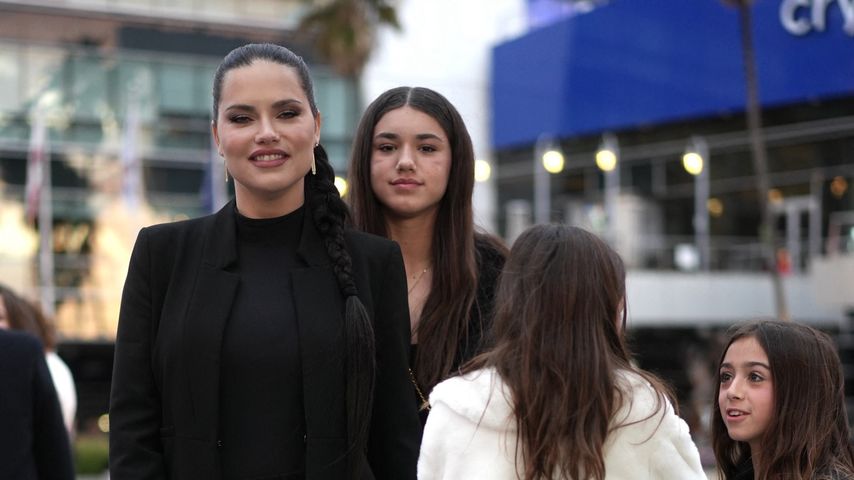 Adriana Lima mit ihrer Familie