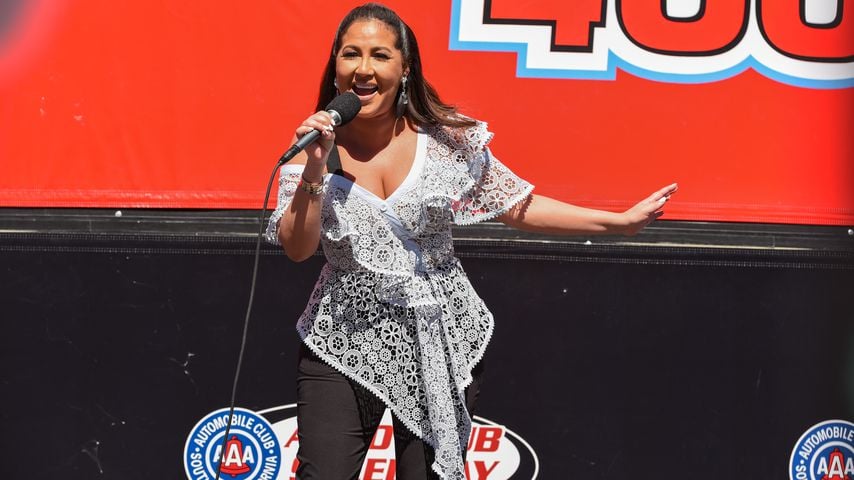 Adrienne Bailon bei einem Auftritt in Fontana im März 2019