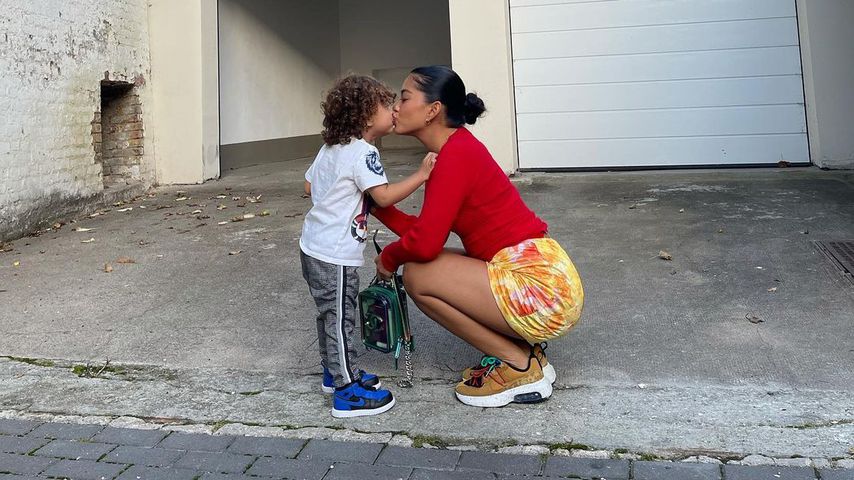 Aeko Brown und seine Mutter Ammika Harris