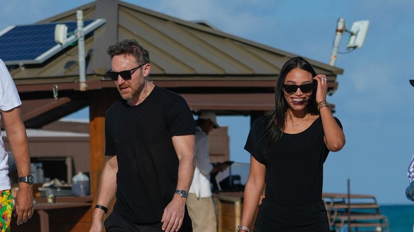 Wieder zusammen? David Guetta und Jessica Ledon im Urlaub
