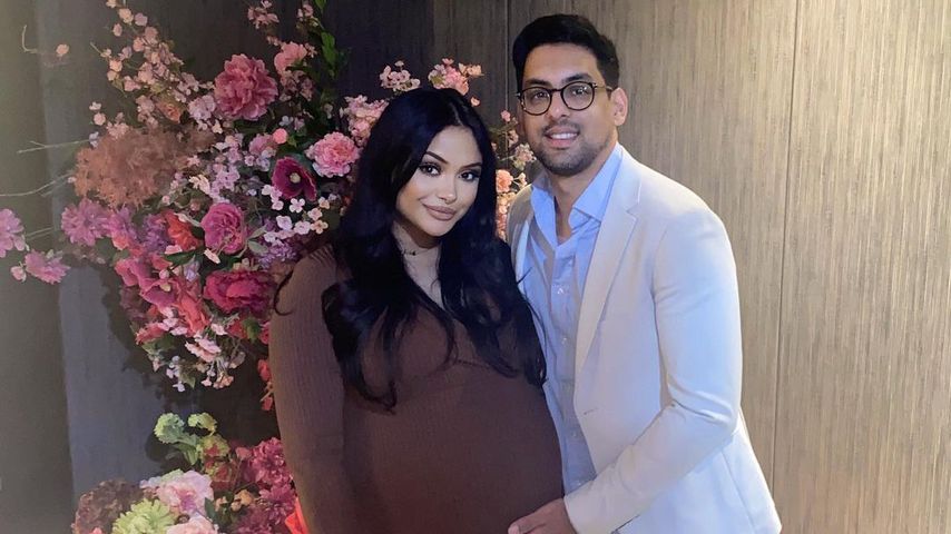 Afshan Azad und ihr Mann Nabil Kazi