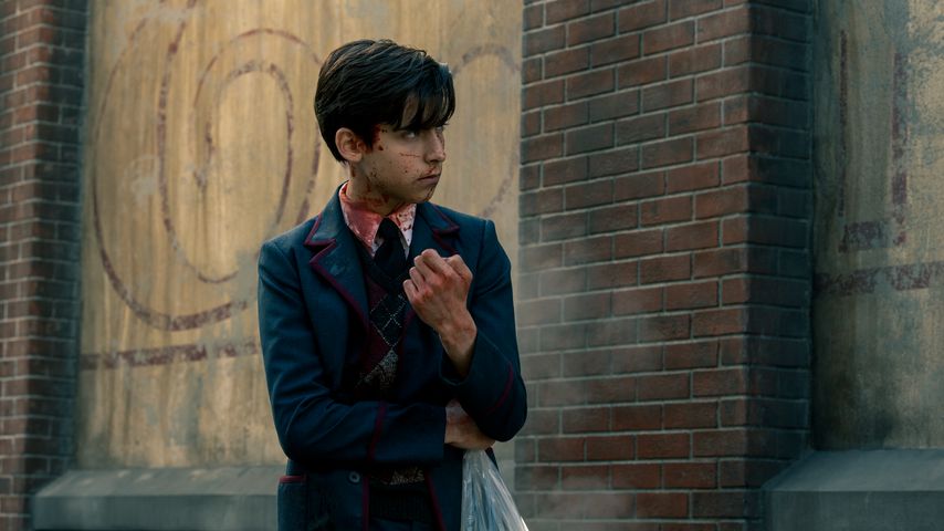 Aidan Gallagher in "Umbrella Academy"