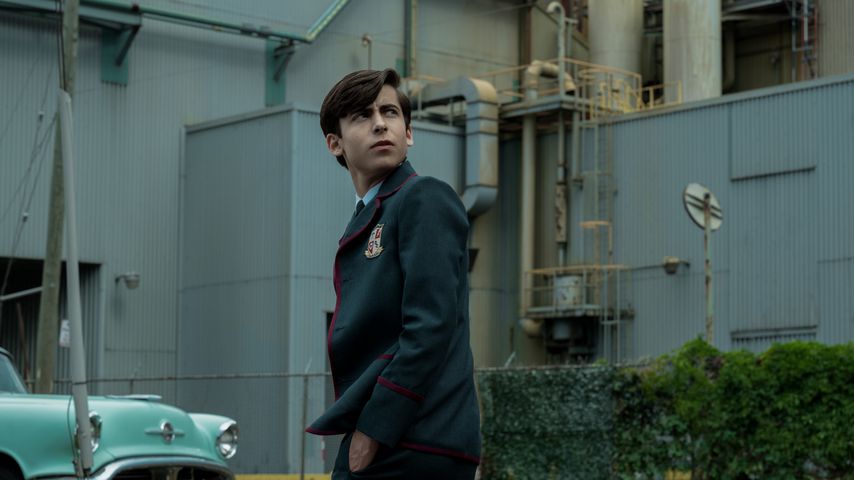 Aidan Gallagher in "Umbrella Academy"