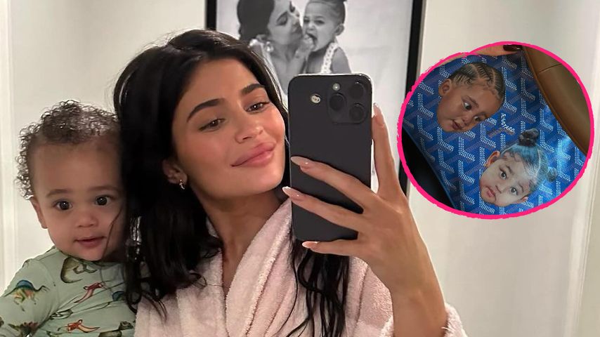 Aire Webster, Kylie Jenner und Stormi Webster, Collage