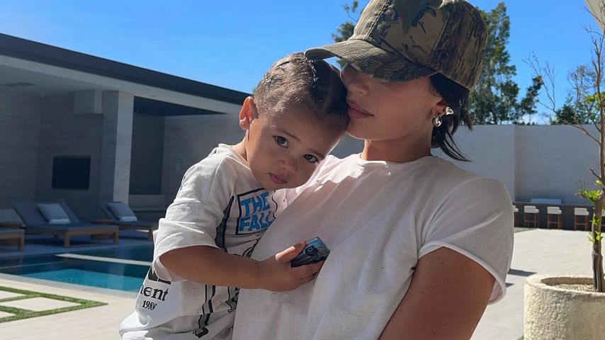 Aire Webster und Kylie Jenner im Juli 2023