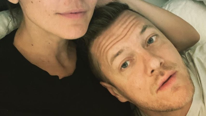 Aja Volkman und Dan Reynolds im Dezember 2021