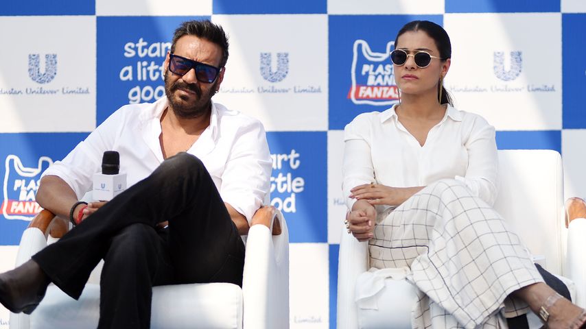Ajay Devgn und Kajol, Januar 2019