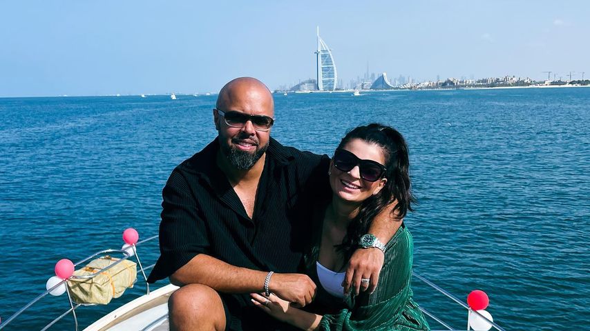 Akay Kayed und seine Ehefrau Elleni Loules Kayed, Juni 2023