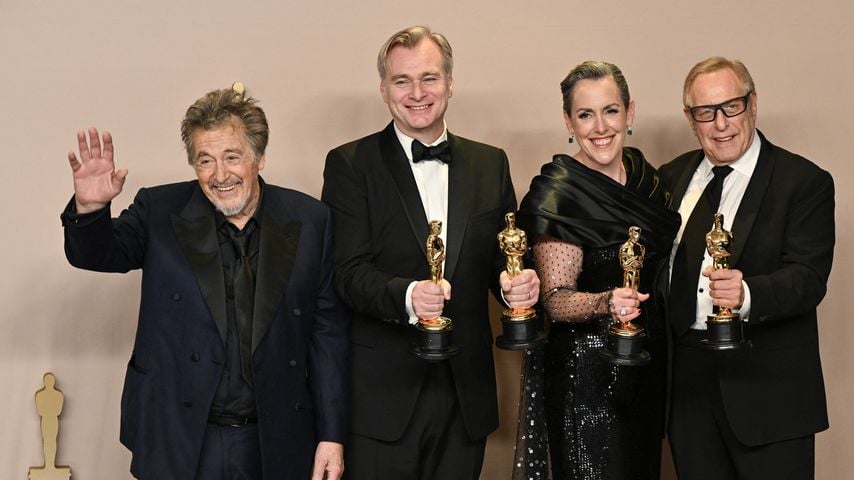 Al Pacino, Christopher Nolan und "Oppenheimer"-Produzenten bei den Oscars 2024