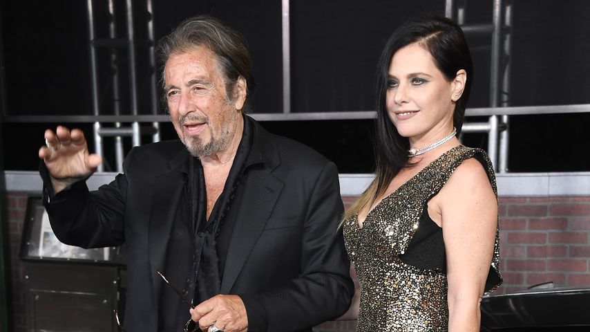 Al Pacino und Meital Dohan bei der "The Irishman"-Premiere in Hollywood im Oktober 2019