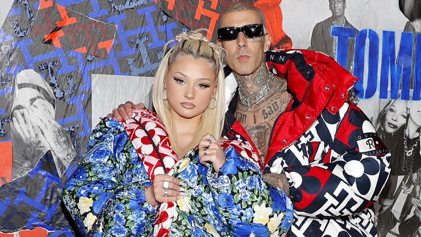 Alabama und Travis Barker im September 2022