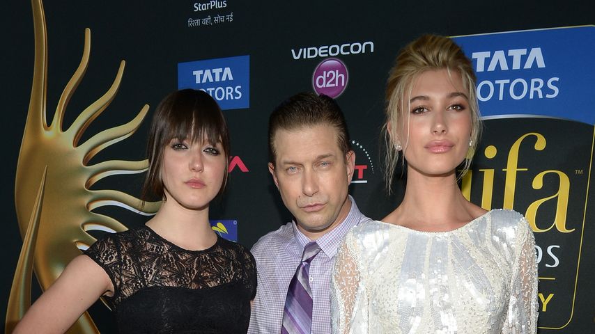 Alaia Baldwin, Stephen Baldwin und Hailey Bieber im Jahr 2014