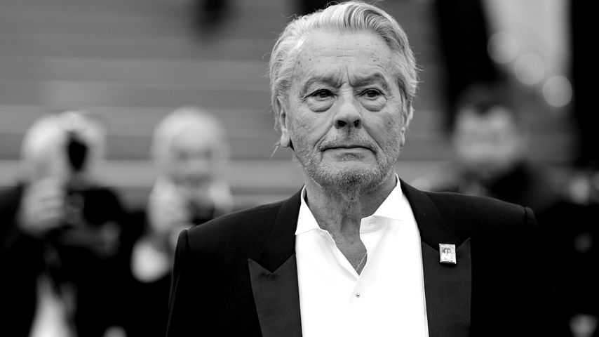 Alain Delon, französischer Schauspieler
