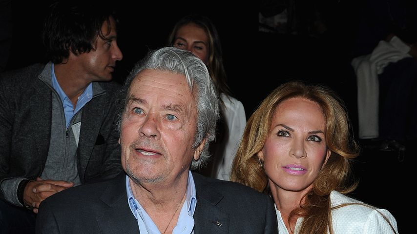 Alain Delon und Rosalie van Breemen, 2012