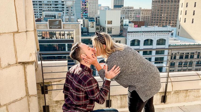 Alaina Scott und Matt Moeller im Dezember 2021