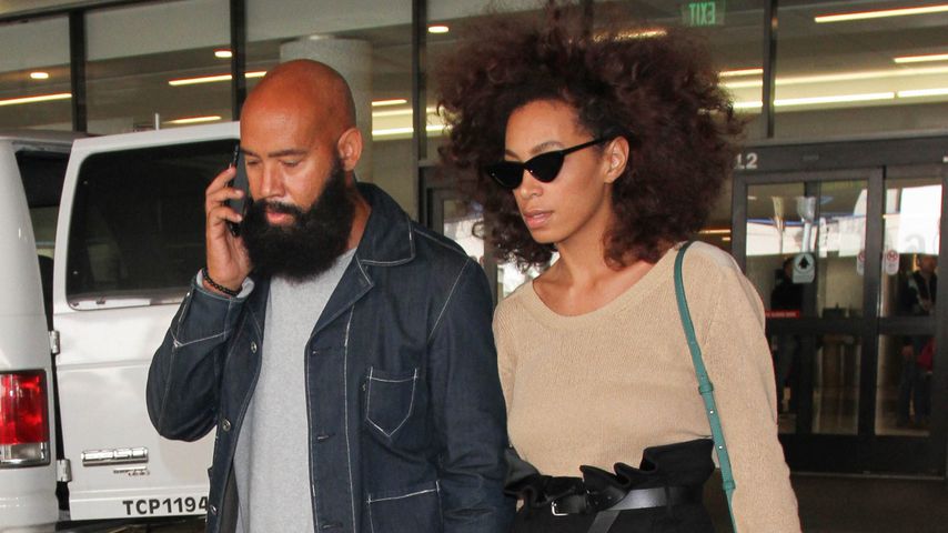 Alan Ferguson und Solange Knowles im Februar 2017