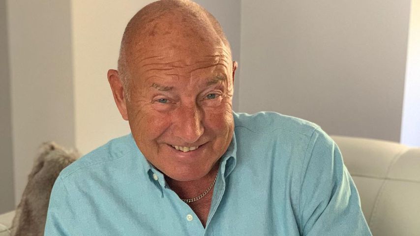 Allan Jordan mit seiner Enkelin Ella, 2020