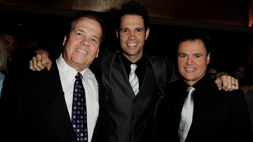 Alan Osmond mit David Osmond und Donny Osmond bei der Dinner of Champions-Gala 2010 in Los Angeles