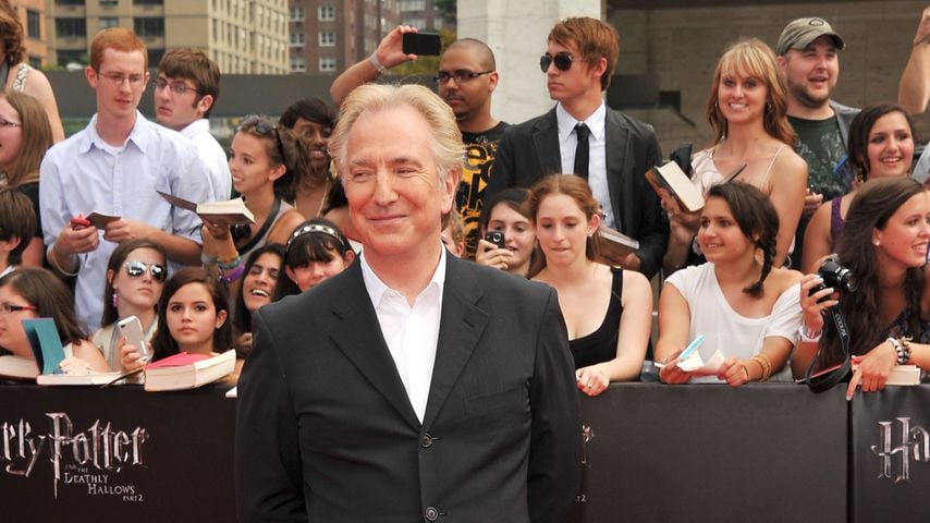 Alan Rickman bei der "Harry Potter und die Heiligtümer des Todes 2"-Premiere
