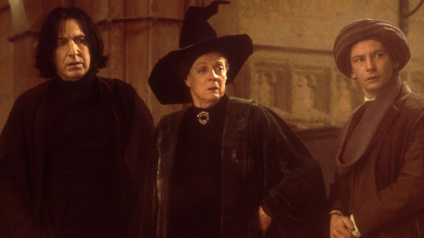 Maggie Smith und Ian Hart in "Harry Potter und der Stein der Weisen"