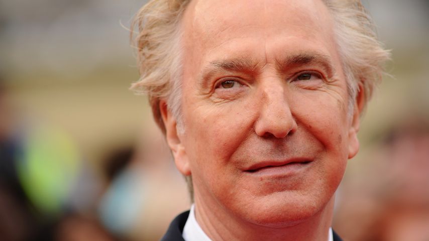 Alan Rickman auf der Premiere von "Harry Potter und die Heiligtümer des Todes – Teil 2" in London