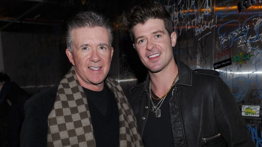 Alan (†) und Robin Thicke