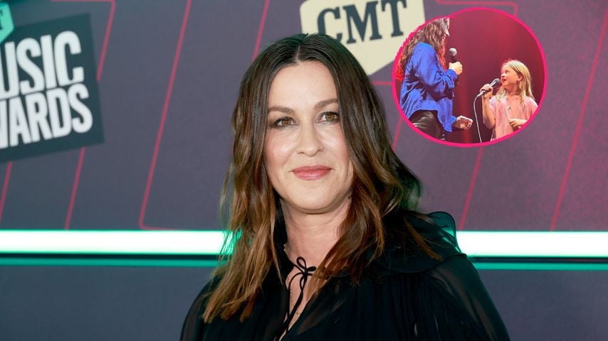 Alanis Morissette performt gemeinsam mit Tochter Onyx (8)
