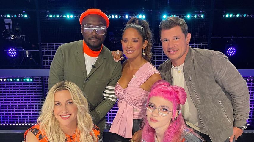 Alanis Morissette, will.i.am, Rocsi Diaz, Grimes und Nick Lachey
