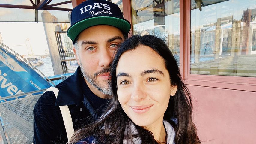 Alanna Masterson und ihr Partner im September 2020