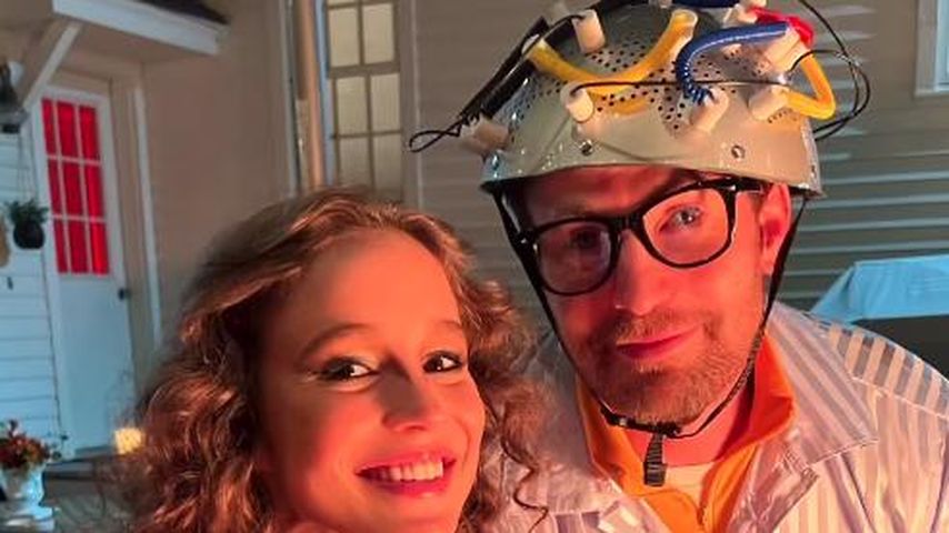 Alba Baptista und Chris Evans