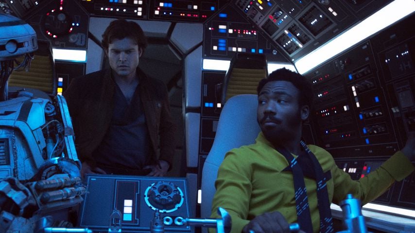 Alden Ehrenreich und Donald Glover in "Solo: A Star Wars Story"