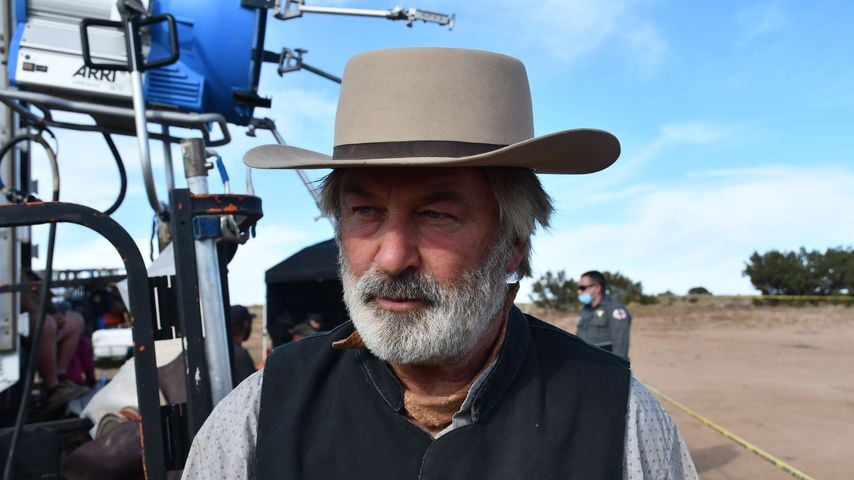 Am Set von "Rust" in Santa Fe: Alec Baldwin im Kostüm