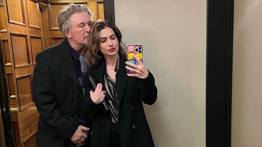 Hilaria und Alec Baldwin im Februar 2022