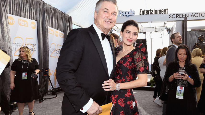 Alec Baldwin und Hilaria Baldwin bei den SAG-Awards in L.A. im Januar 2019