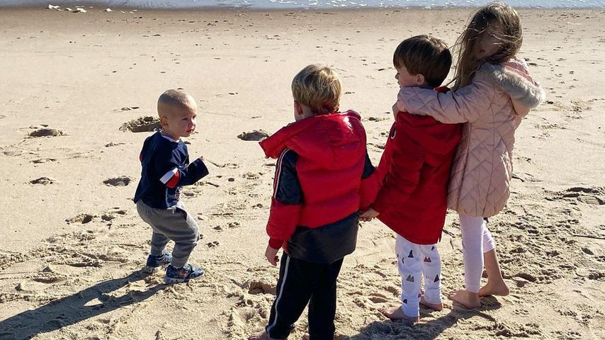 Alec und Hilaria Baldwins Kinder Romeo, Leonardo, Rafael und Carmen