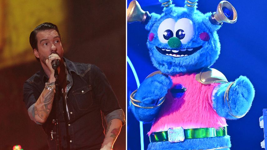 Collage: Alec Völkel und das "The Masked Singer"-Alien