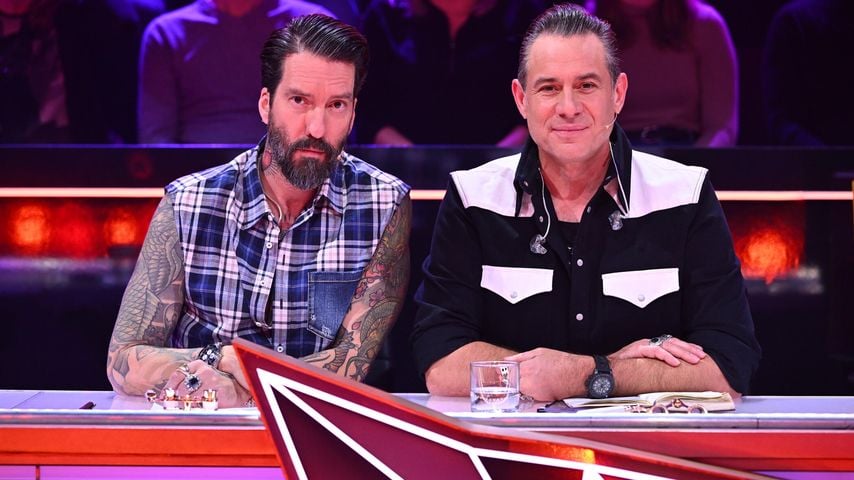 Alec Völkel und Sascha Vollmer alias The BossHoss bei "The Masked Singer"