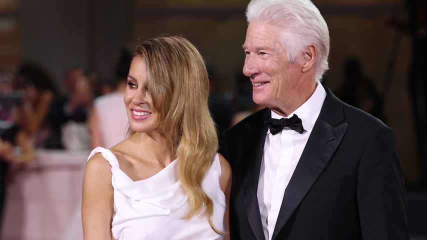 Alejandra Silva und Richard Gere beim Filmfestival Venedig, 2024